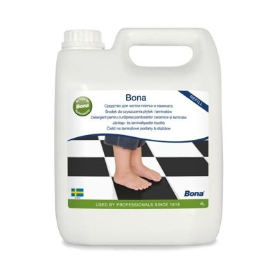 (7540040) Čistič Bona na laminátové podlahy & dlaždice 4 L náhradná náplň na Spray mop