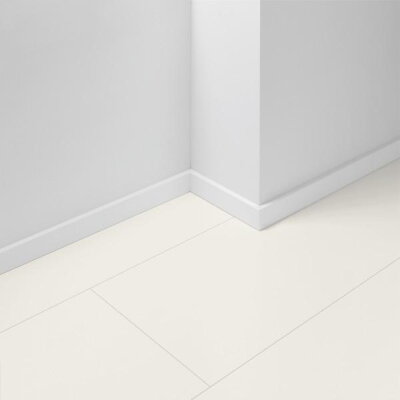 Lišta soklová Parador skirting SL3, plain white decor D001 17454672200x16x40 mm