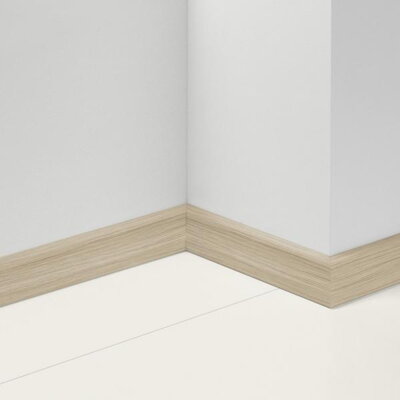 Lišta soklová Parador skirting SL 4, plain white shiny decor D003 1745519 2200x19,5x40 mm