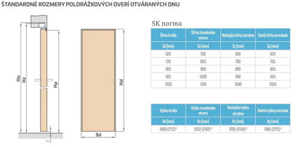 Erkado Covert dvere + skrytá zárubňa (Revezné-Falcové)