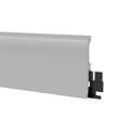 Soklová lišta Arbiton VIGO 80 RAL 7042 Tmavo-šedá 80x15x2200 mm (6640010)