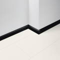 Lišta soklová Parador skirting SL2, plain black decor D002 1745491 2200x19,5x50 mm