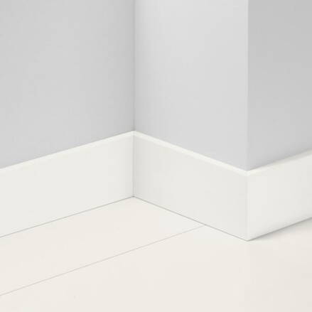 Lišta soklová Parador skirting SL 21, white Primed D004 1745497, 2200x100x25 mm