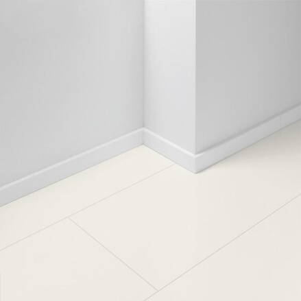 Lišta soklová Parador skirting SL3, plain white decor D001 17454672200x16x40 mm